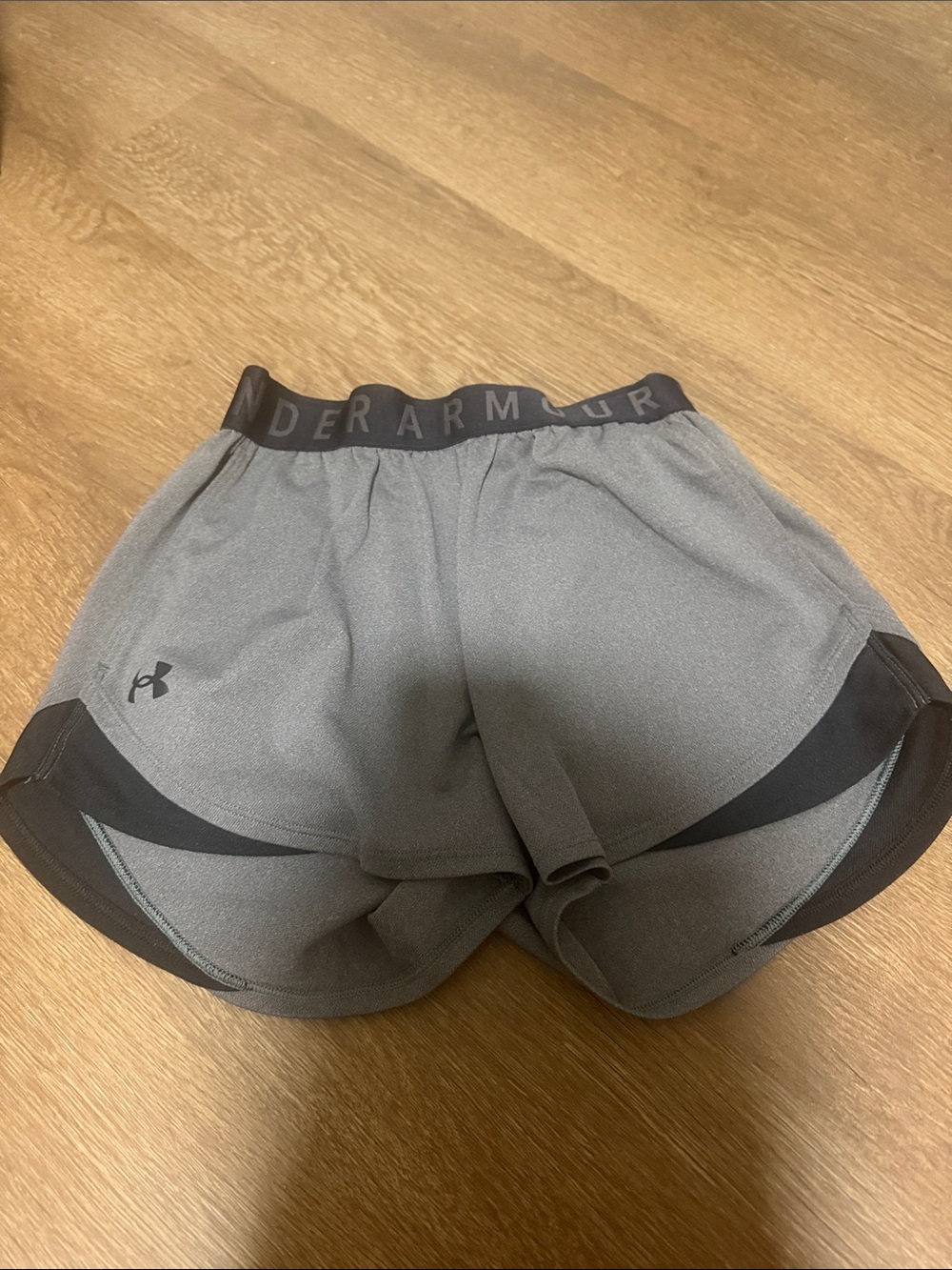 Under Armour Women's Gray Athletic Performance Shorts